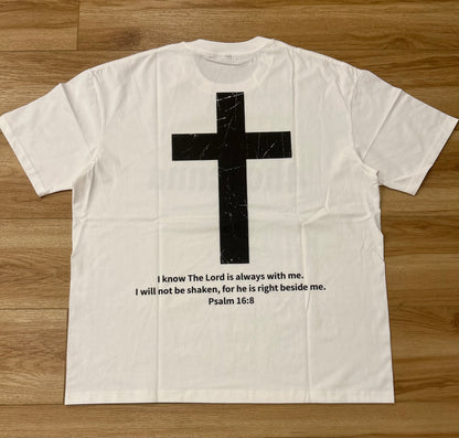 white 4hosanna T-shirt